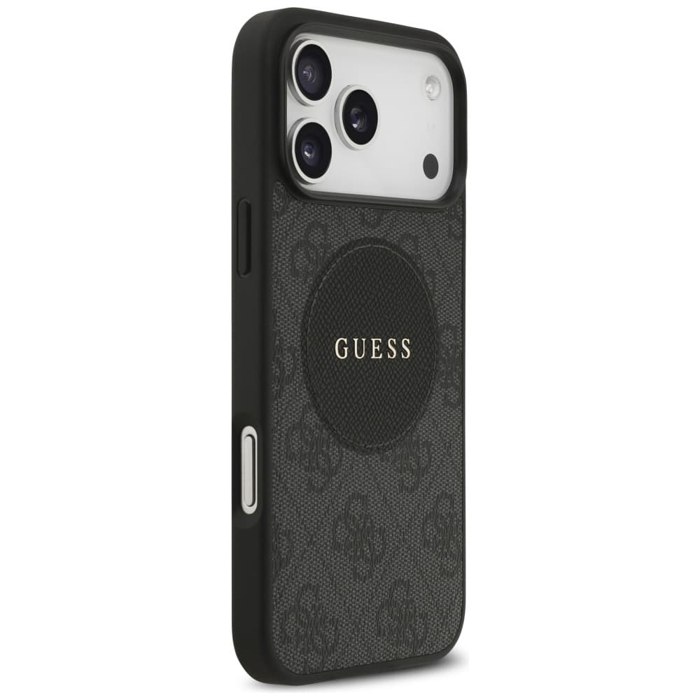Guess 4G Circle Classic Logo MagSafe iPhone 17 Pro Max černá - náhled 3