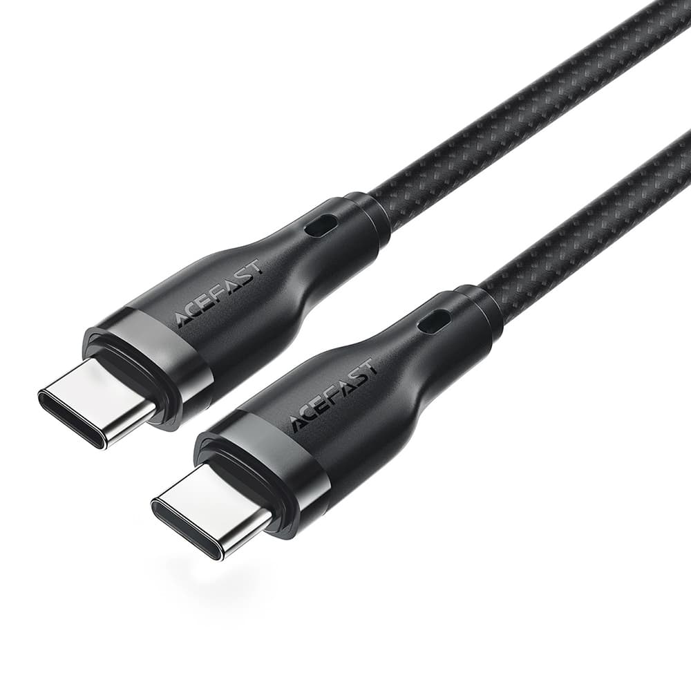 Acefast Datový kabel C8-03 Rychlé nabíjení Type-C na Type-C 1.2m černý - náhled 3
