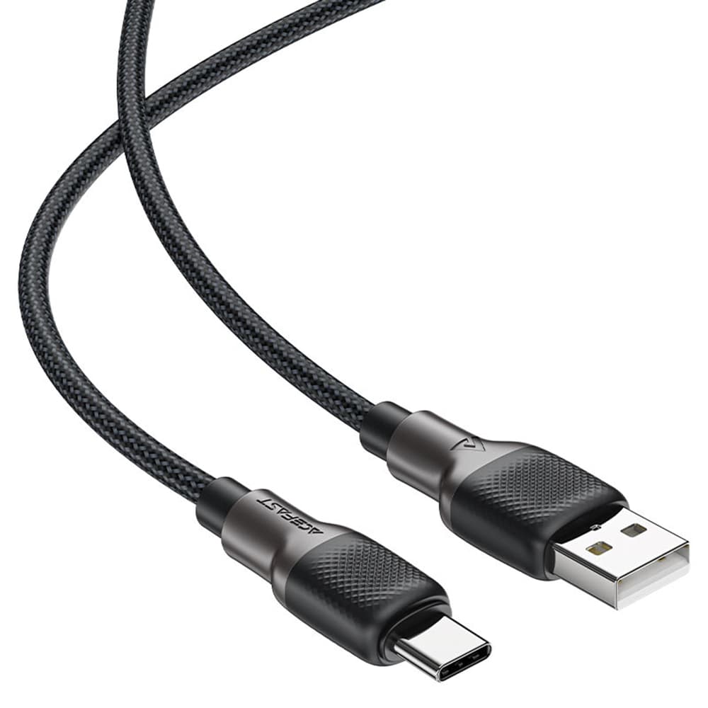 Acefast Datový kabel C10-04 Rychlé nabíjení USB na Type-C 1.2m černý - náhled 3