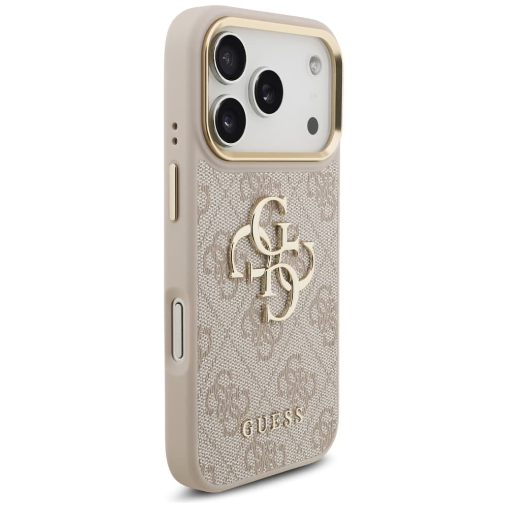 Guess Hardcase Big 4G Classic Logo iPhone 17 Pro růžová - náhled 3