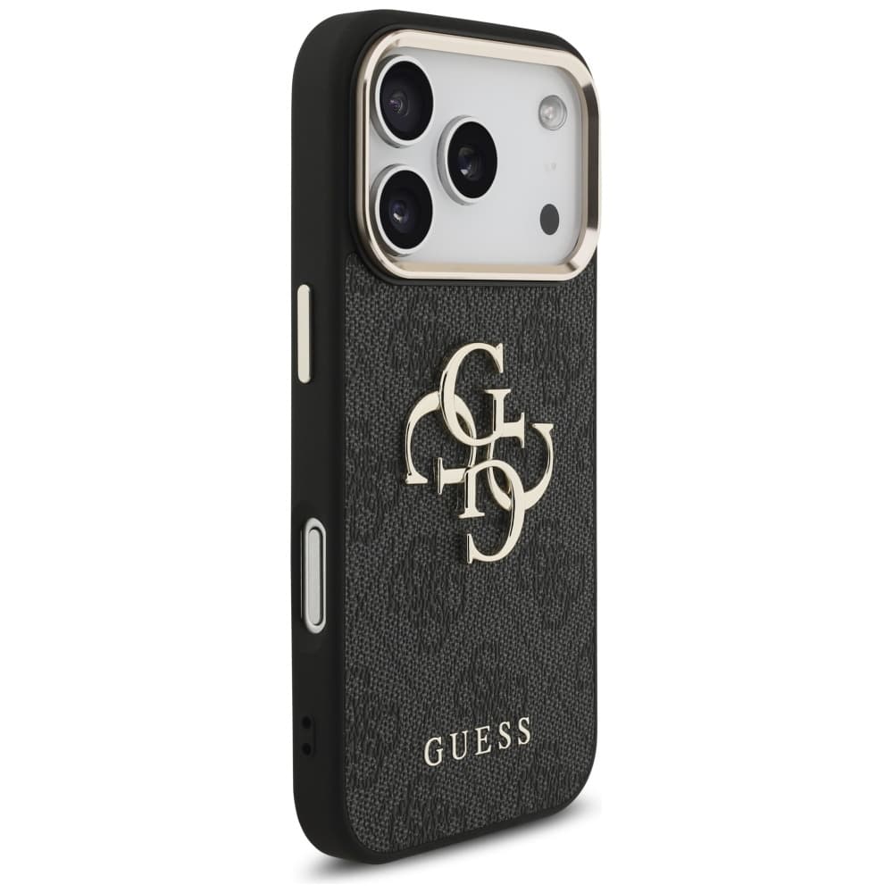 Guess Hardcase Big 4G Logo Classic iPhone 17 Pro černá - náhled 3