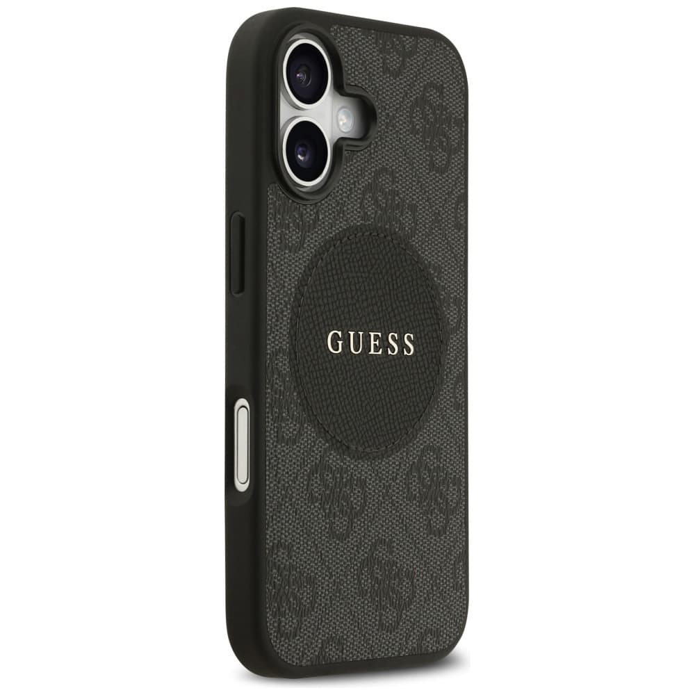 Guess 4G Circle Classic Logo MagSafe GUHMP17SP4PGRSGK iPhone 17 černá - náhled 3