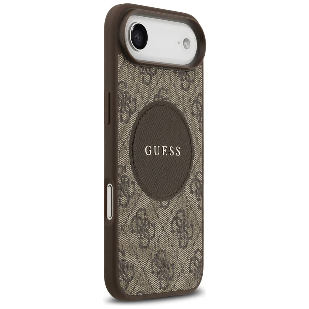 Guess 4G Circle Classic Logo MagSafe iPhone 17 Air Hnědá - náhled 3