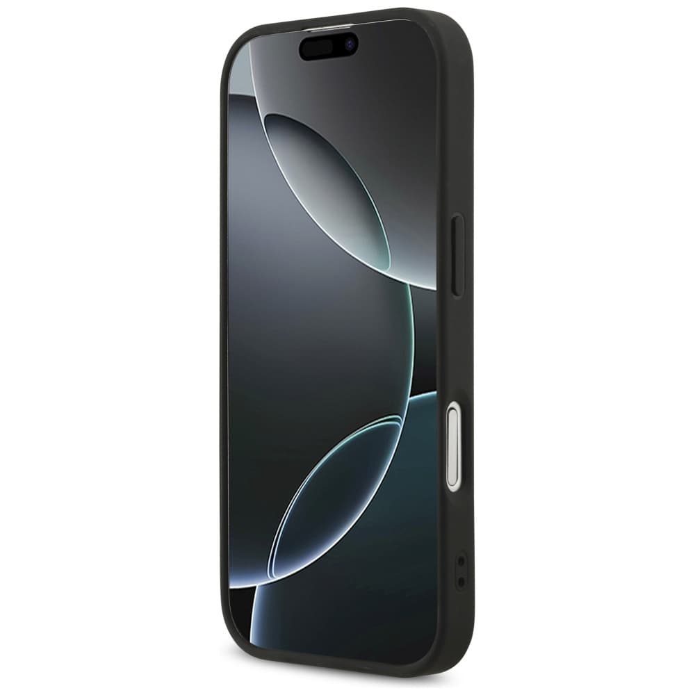 Guess Fixed Glitter Big 4G GUHCP17SHG4SGK iPhone 17 Černá - náhled 3