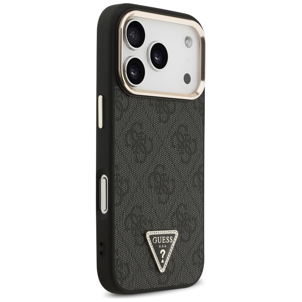 Guess Hardcase 4G Triangle Logo MagSafe iPhone 17 Pro Max černý - náhled 3