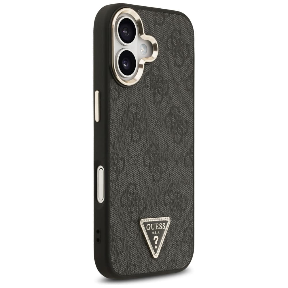 Guess Hardcase 4G Triangle Logo MagSafe iPhone 17 černý - náhled 3