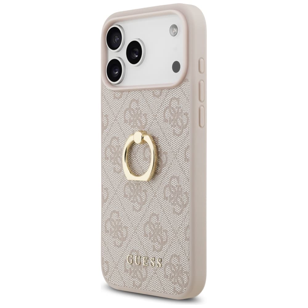 Guess Hardcase 4G Ring Stand GUHCP17X4GMRBR iPhone 17 Pro Max hnědý - náhled 3