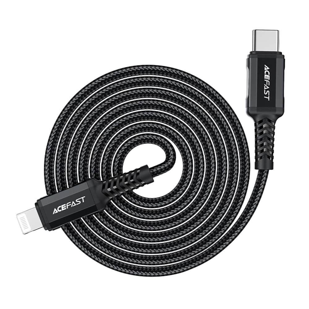 Acefast Datový kabel C4-01 Rychlé nabíjení Type-C na Lightning 1.8m černý - náhled 3