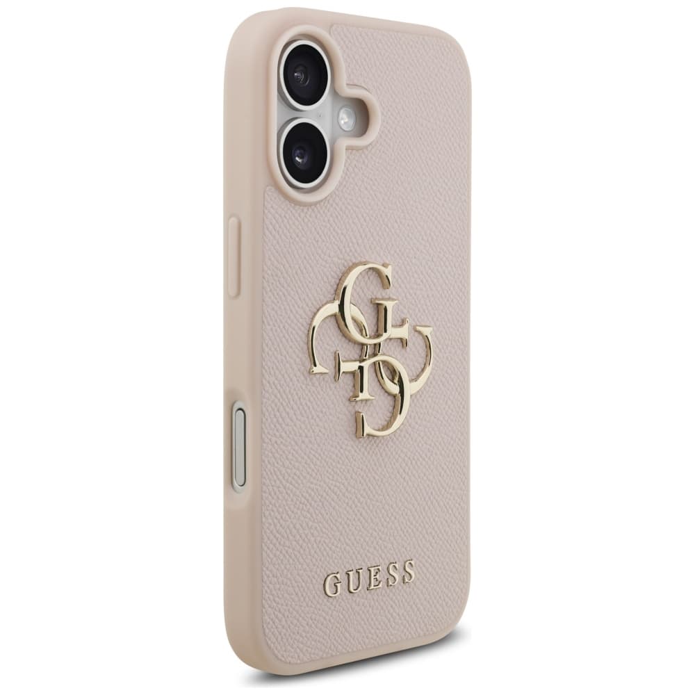 Guess Hardcase 4G Grained Big and Classic Logo iPhone 17 růžová - náhled 3