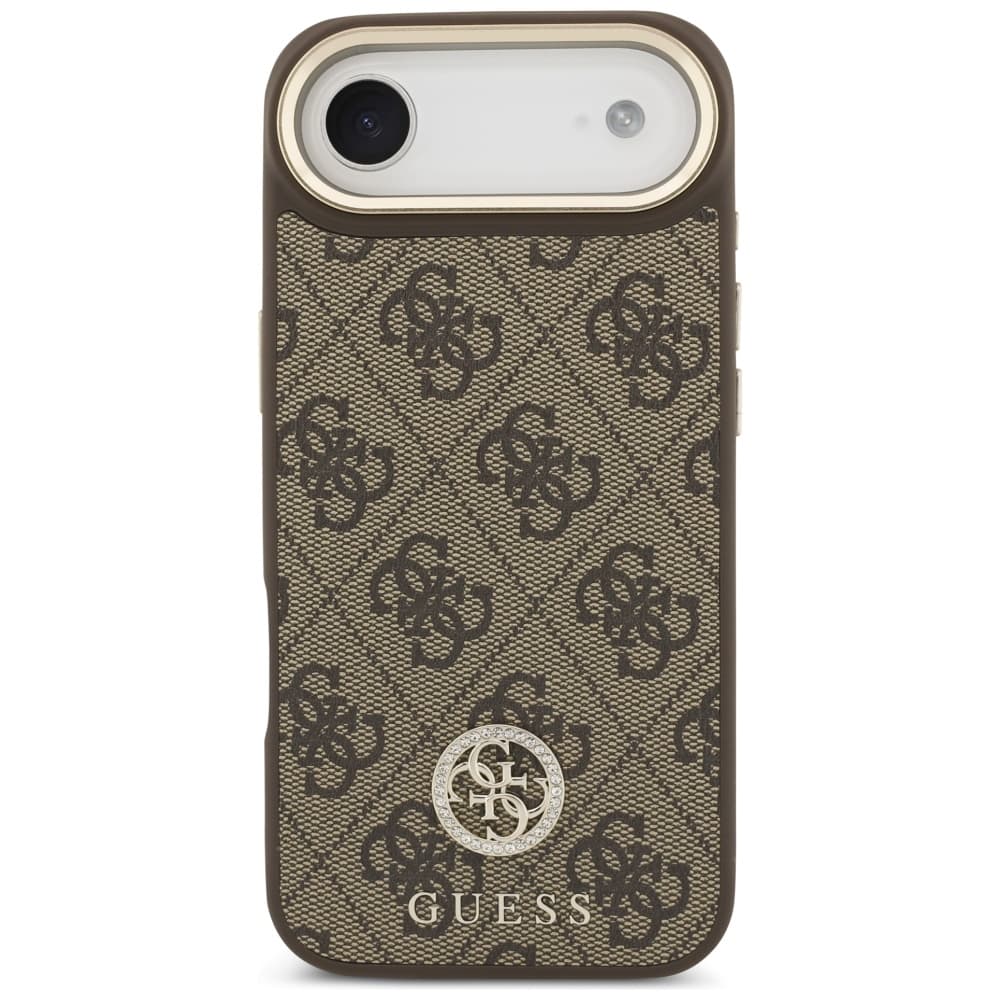 Guess 4G Strass Logo MagSafe pro iPhone 17 Air hnědý - náhled 3
