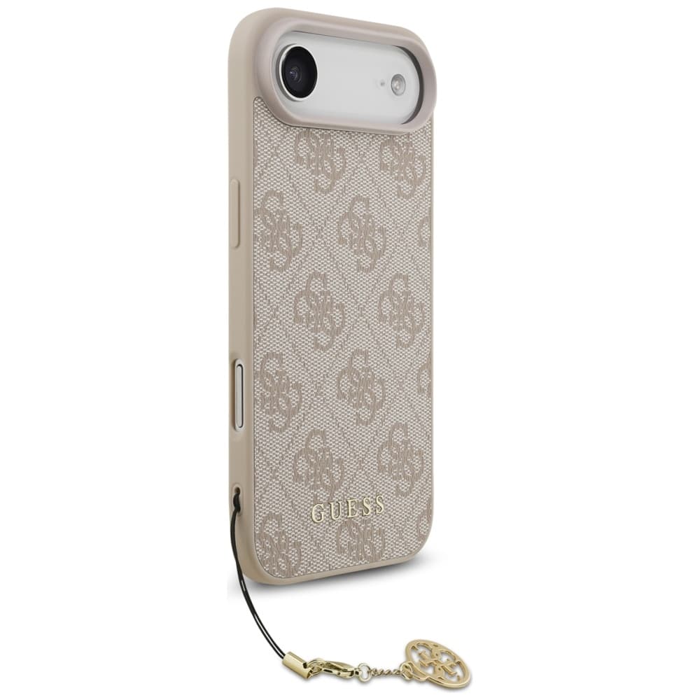 Guess Hardcase 4G Charm Cradle MagSafe iPhone 17 Air růžová - náhled 3