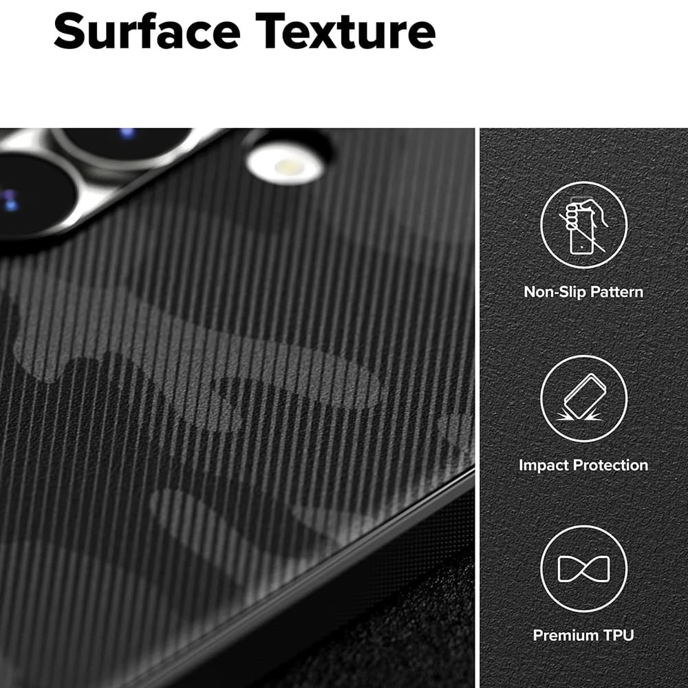 Ringke Onyx pouzdro pro Samsung Galaxy S25 FE maskáčová černá - náhled 3