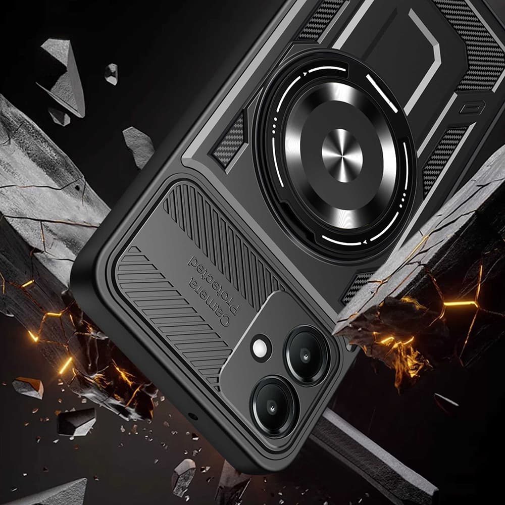 Techsuit RuggedCam pro Samsung Galaxy A07 4G fialová - náhled 3