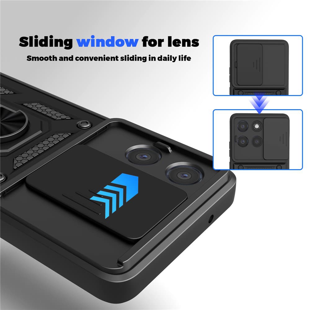 Techsuit CamShield Series Motorola Moto G86 Power černá - náhled 3