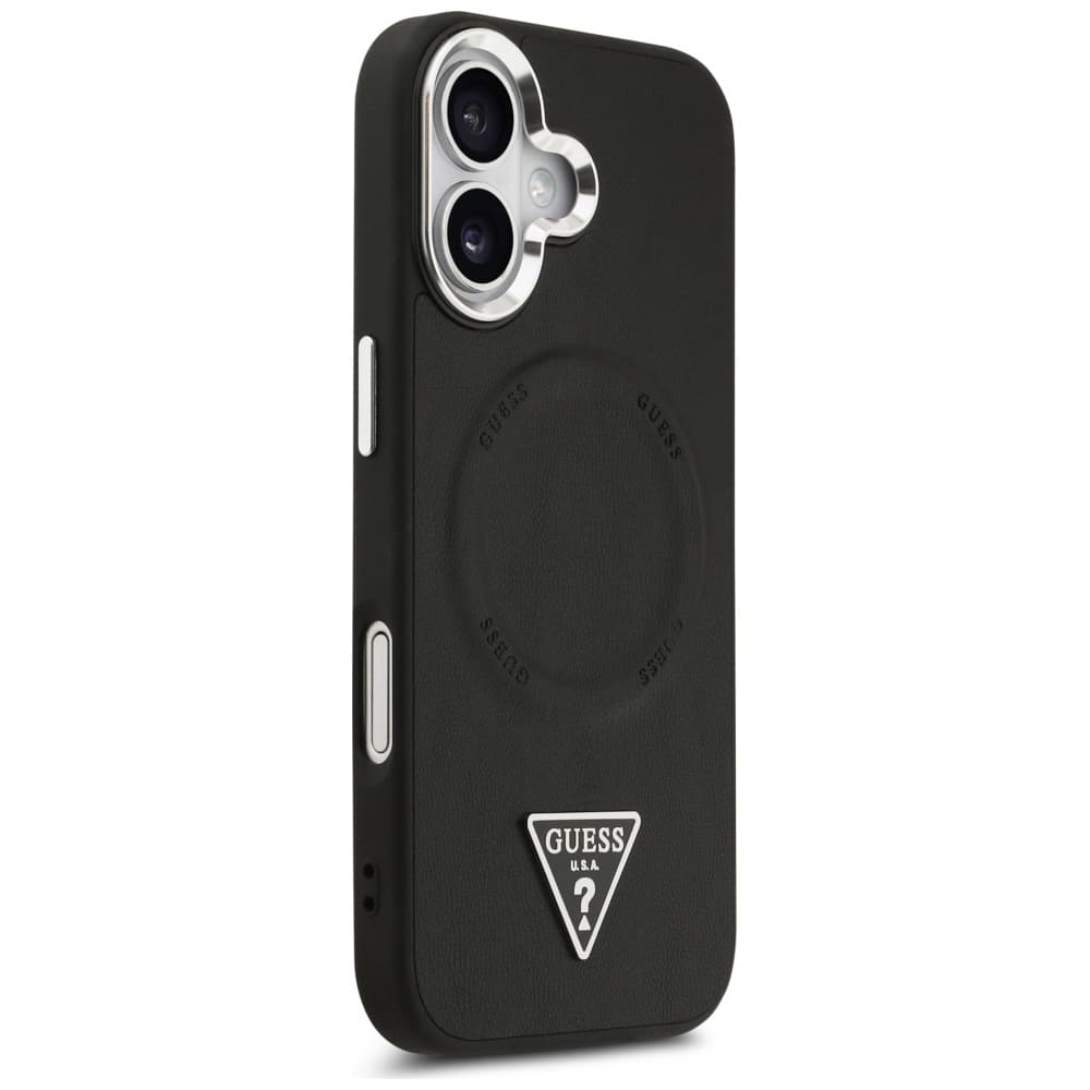 Guess Hardcase Triangle Logo MagSafe iPhone 17 Černá - náhled 3