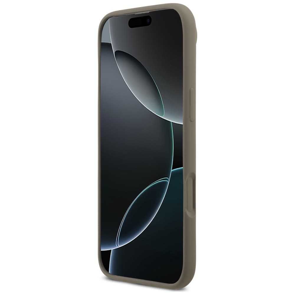 Guess - Silicone Big 4G Script - iPhone 17 Air - hnědá - náhled 3