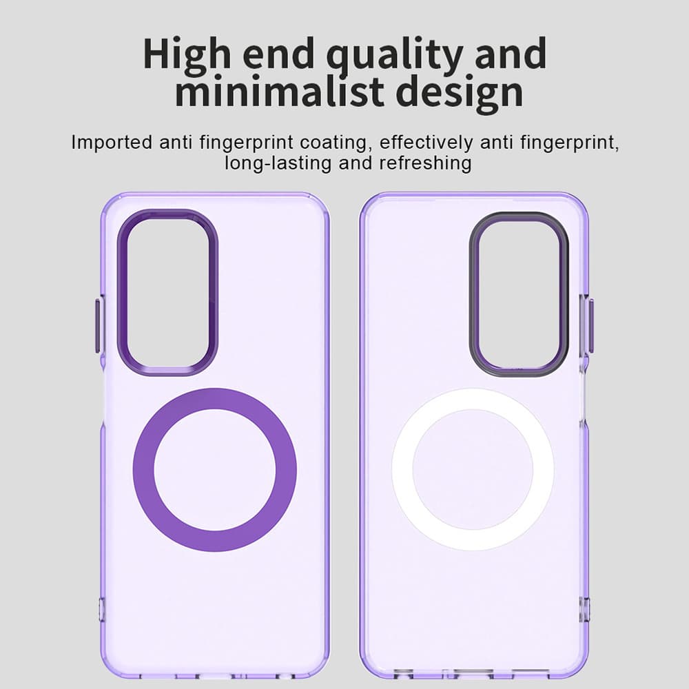 Techsuit CandyCase MagSafe pro Oppo A5 4G A5 5G fialová - náhled 3