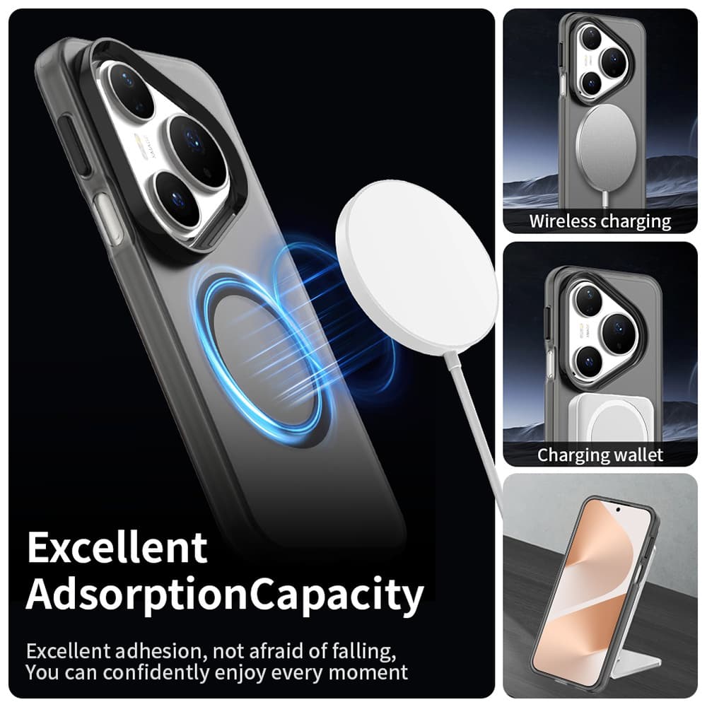 Techsuit CandyCase MagSafe pro Huawei Pura 80 Pro černý - náhled 3