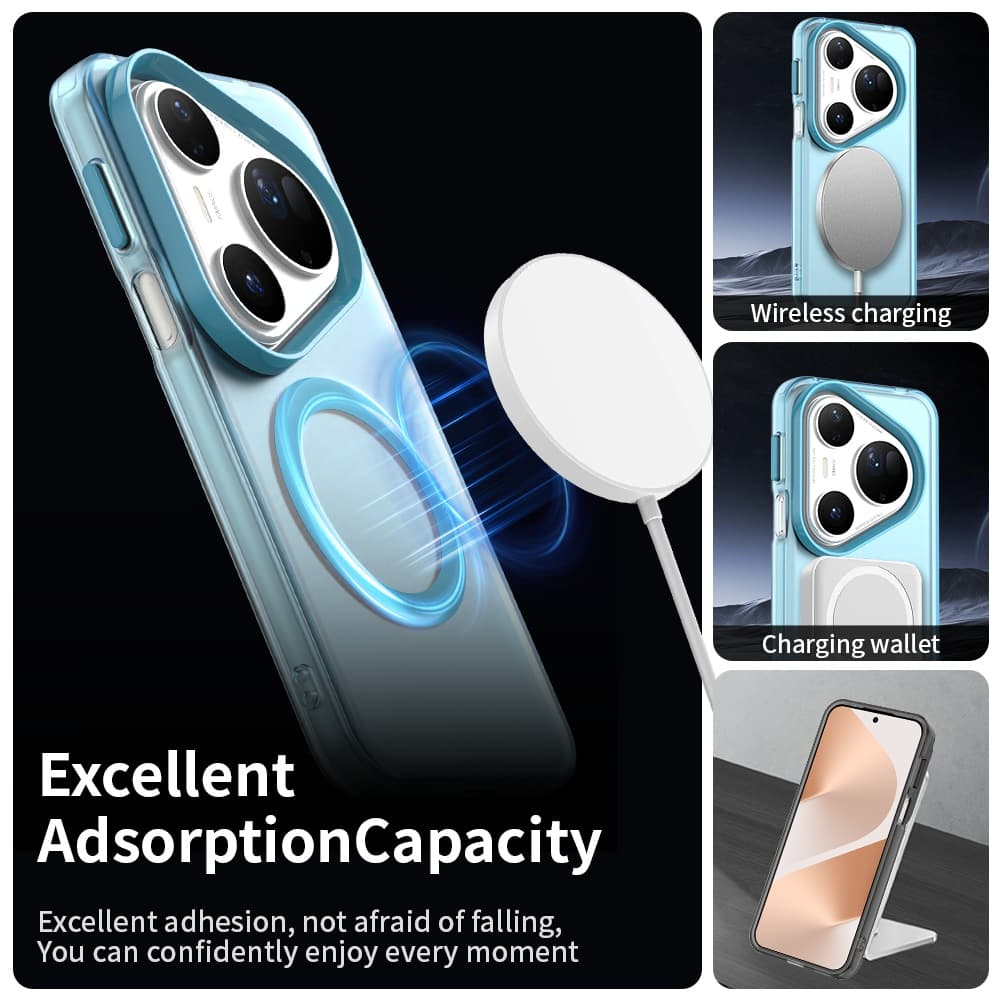 Techsuit CandyCase MagSafe pro Huawei Pura 80 Ultra modrý - náhled 3