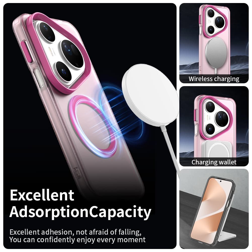 Techsuit CandyCase MagSafe pro Huawei Pura 80 Ultra růžová - náhled 3