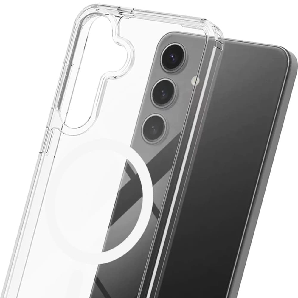 3mk Armor MagCase Samsung Galaxy S25 S24 Průhledný - náhled 3