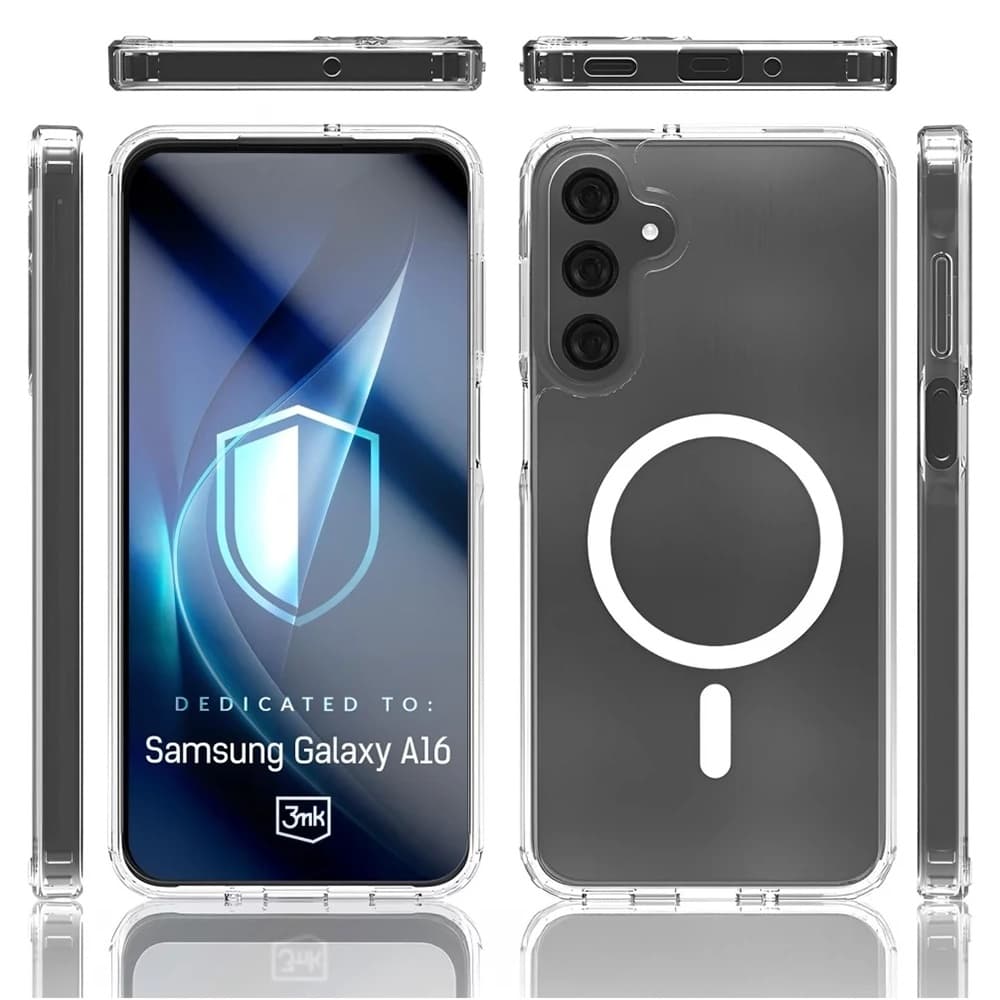 3mk Armor MagCase Samsung Galaxy A16 4G / A16 5G Průhledný - náhled 3