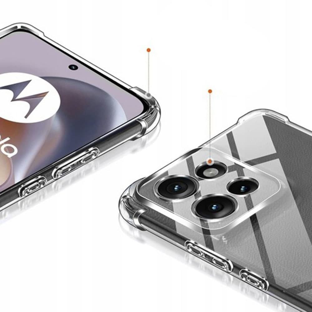 Techsuit Shockproof průhledný silikon Motorola Moto G86 Power průhledný 2 - náhled 3