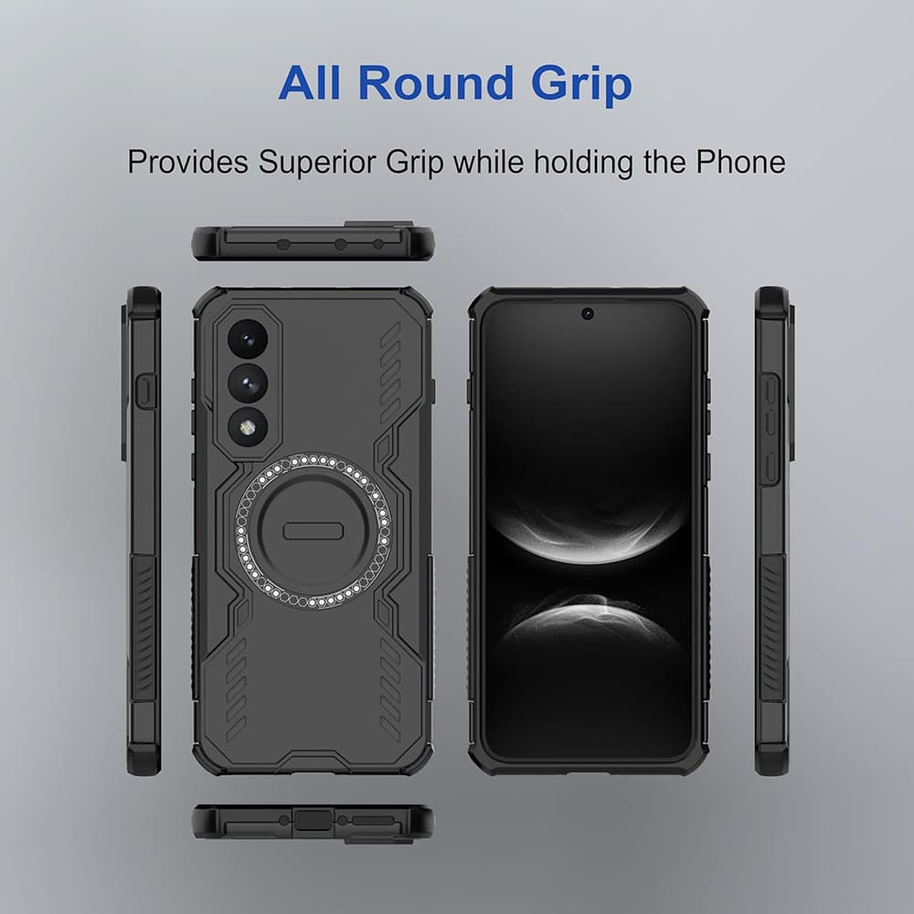 Pouzdro Techsuit ArmorMag pro OnePlus Nord 5 černé - náhled 3
