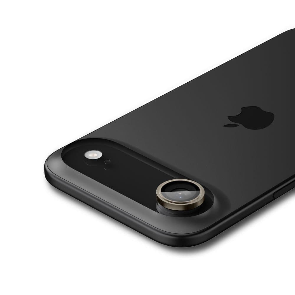 Spigen Optik.tR EZ Fit Pro sklo na kameru (2 ks) iPhone 17 Air zlatá - náhled 3