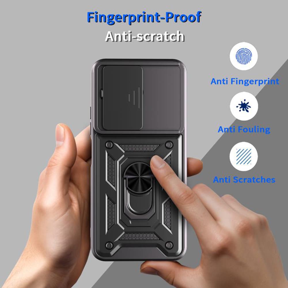 Techsuit CamShield Series pouzdro Xiaomi Redmi 15C 4G / 5G černé - náhled 3