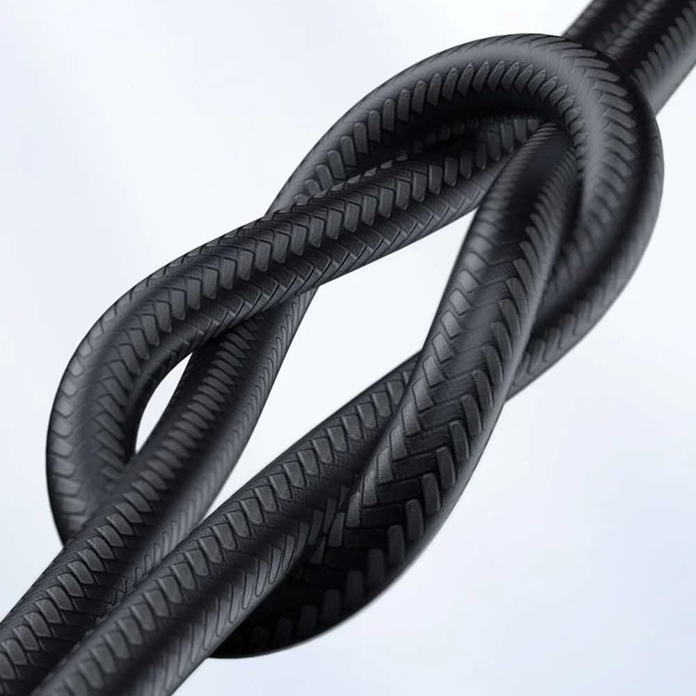 Mcdodo – datový kabel (CA-3150) – USB na Type-C, 6A, super rychlé nabíjení, transparentní design, automatické vypnutí, 1,2m – černý - náhled 3