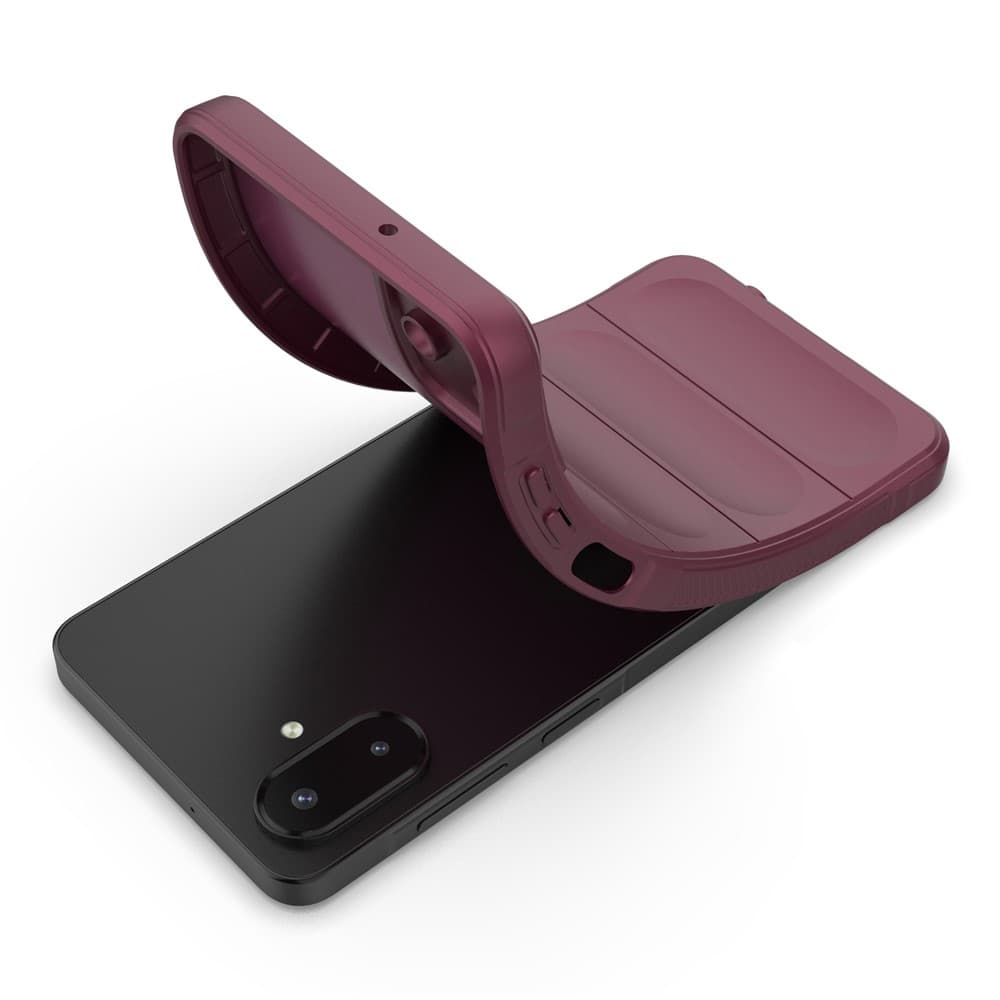 Techsuit Magic Shield pro Samsung Galaxy A07 4G v barvě bordó - náhled 3