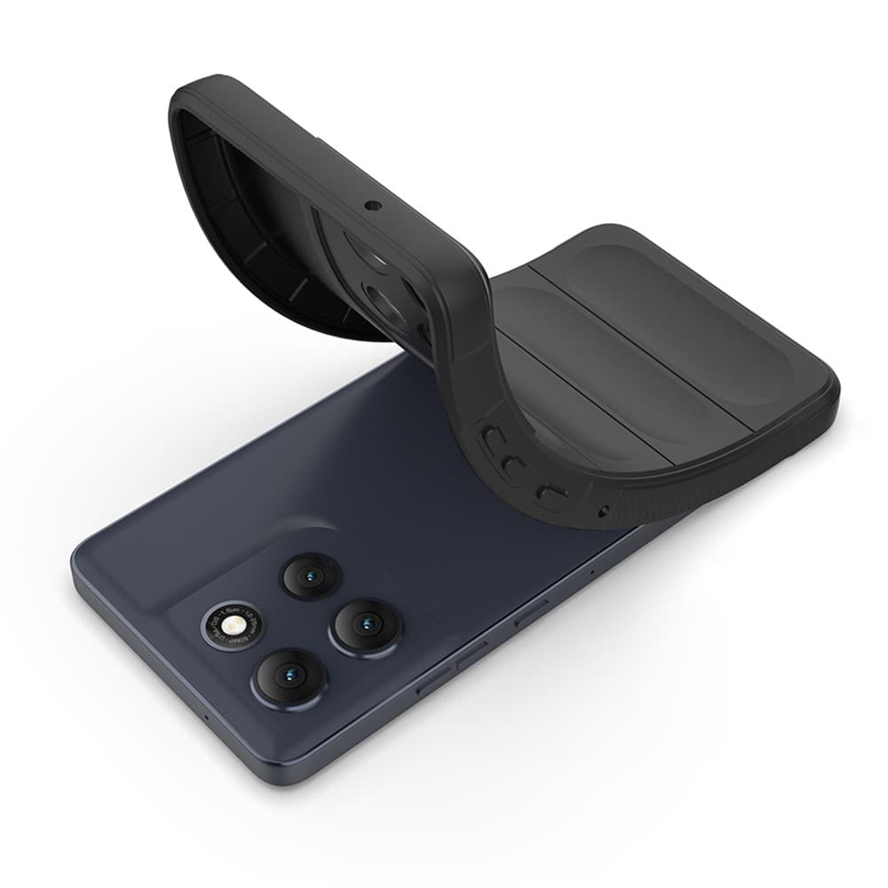 Ochranný kryt Techsuit Magic Shield pro Motorola Moto G86 Power černý - náhled 3