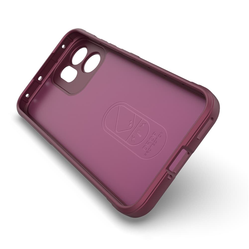 Techsuit Magic Shield pro Oppo Reno14 F Reno14 FS 5G v barvě bordeaux - náhled 3