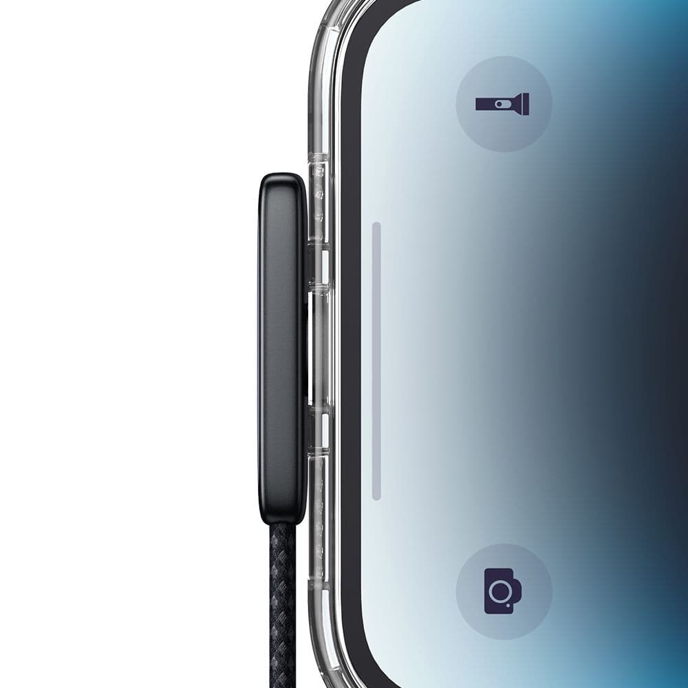 Mcdodo – datový kabel (CA-3350) – Type-C na Lightning, 90stupňový design, 36W, LED indikátor, 1,2m – černý - náhled 3