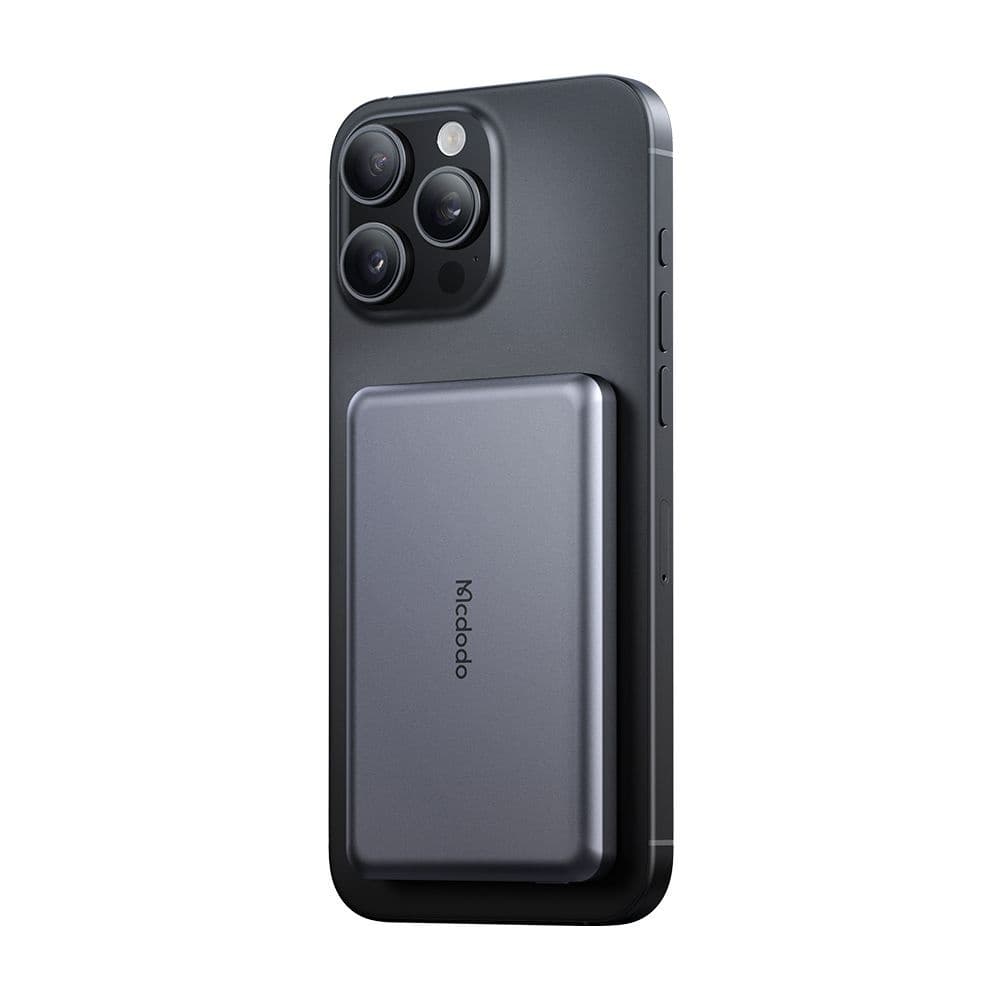 Mcdodo - magnetická powerbanka Meta Series (MC-4641) - 5000mAh, 20W, ultratenký design - černá - náhled 3