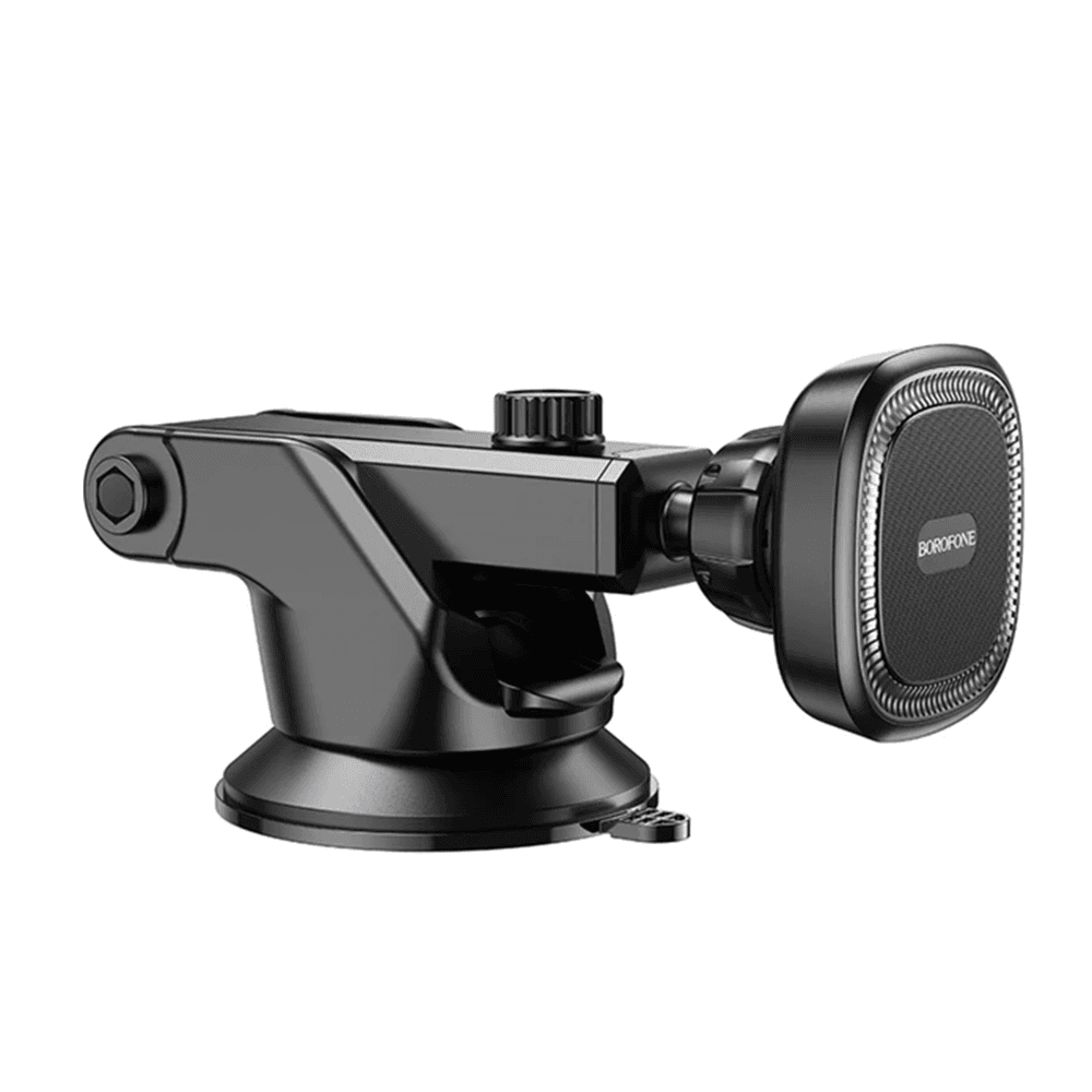 Borofone držák do auta Ice BH97 magnetický s přísavkou 360° černo šedý - náhled 3