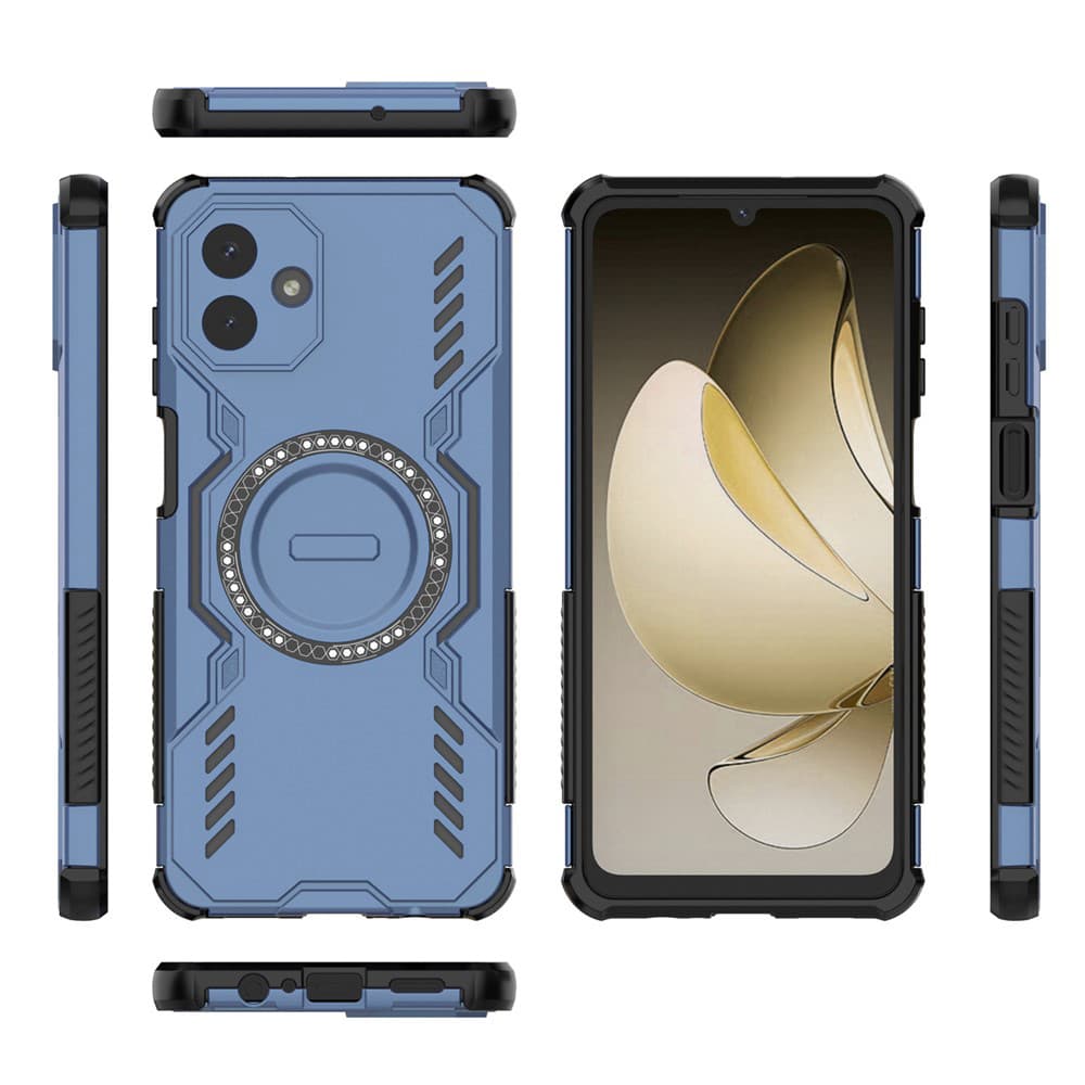 Pouzdro Techsuit ArmorMag pro Samsung Galaxy A07 4G modré - náhled 3