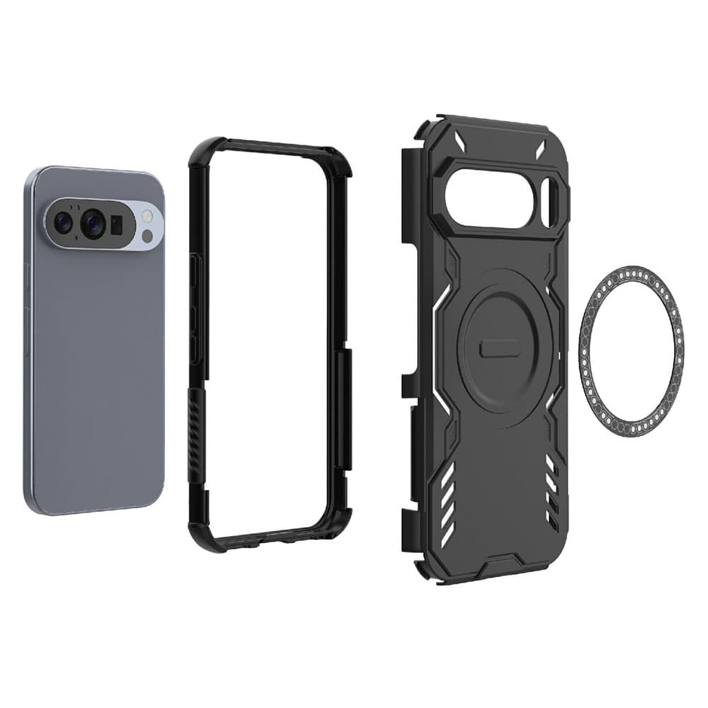 Pouzdro Techsuit ArmorMag pro Google Pixel 10/10 Pro černé - náhled 3