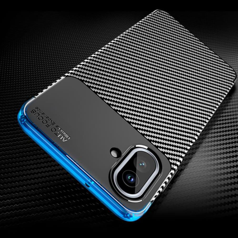 Techsuit carbon fiber Samsung Galaxy A07 4G černý - náhled 3