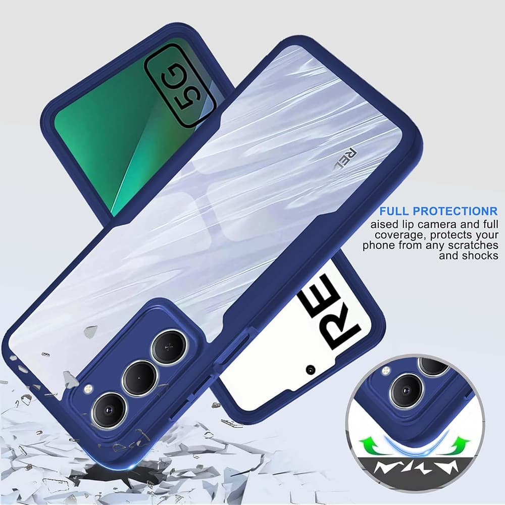 Techsuit ColorVerse 360 Series Ochranné sklo Xiaomi Redmi 15 4G/5G Modrá - náhled 3