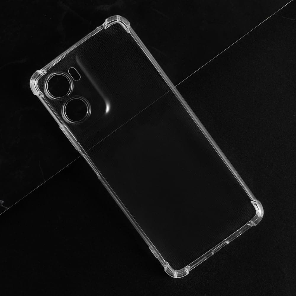 Techsuit Shockproof průhledný silikonový obal Motorola Moto G06 průhledný - náhled 3