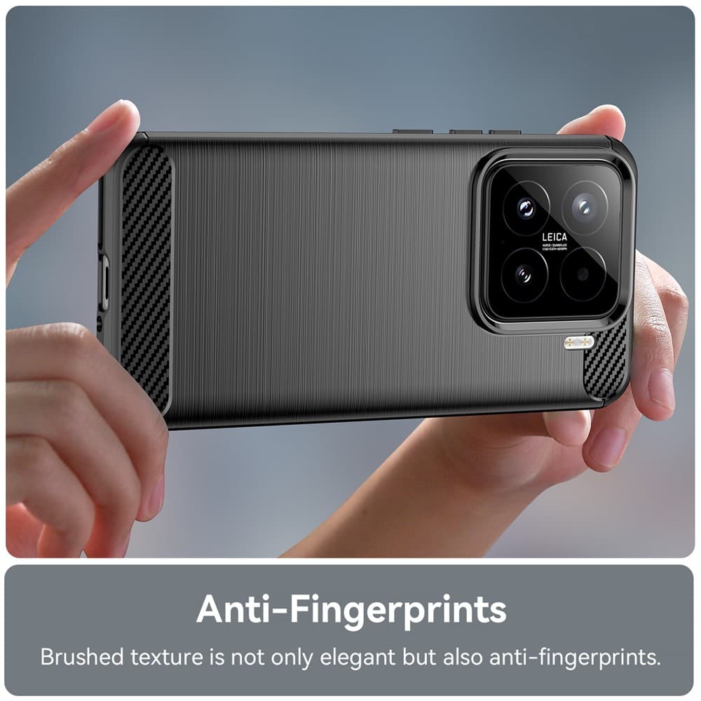 Techsuit karbon silikon Xiaomi 15T Pro černý - náhled 3