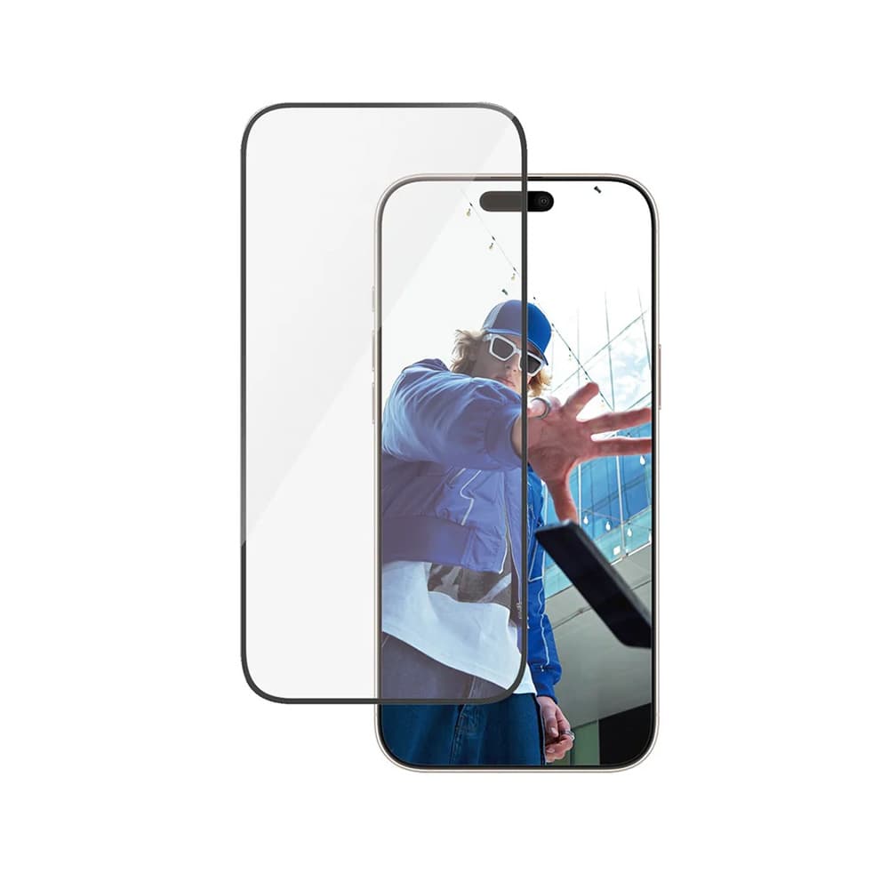 PanzerGlass Ultra-Wide Fit ochranné sklo iPhone 16 Pro Max černé - náhled 3