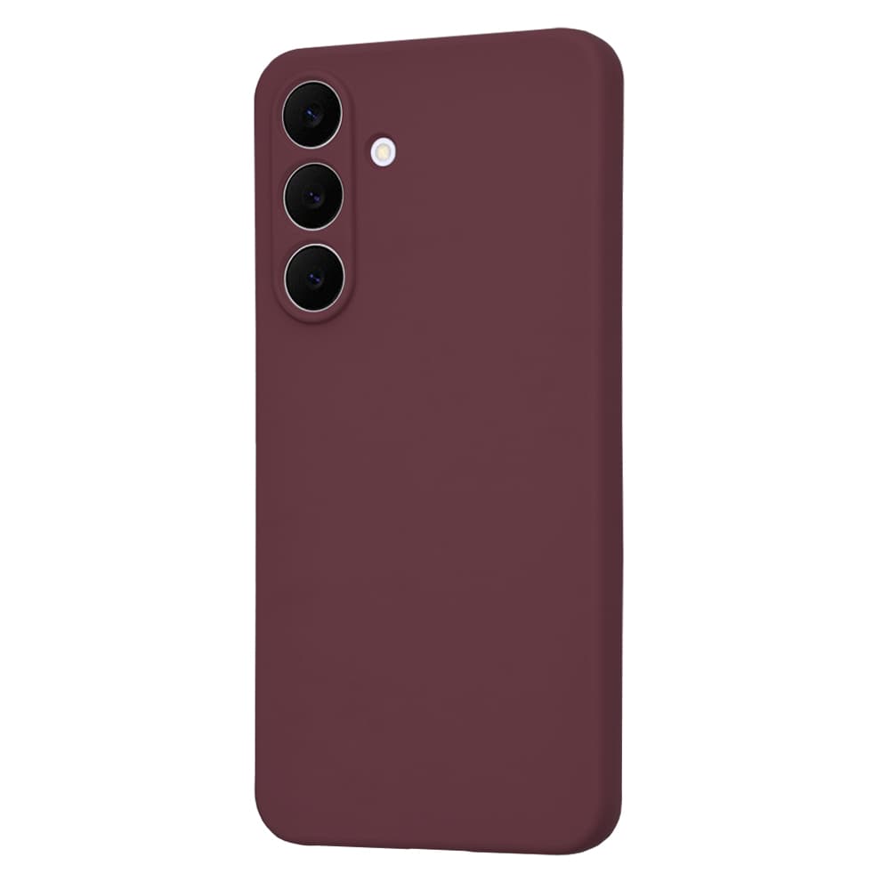 Techsuit SoftFlex pro Samsung Galaxy S25 FE švestkově červený - náhled 3