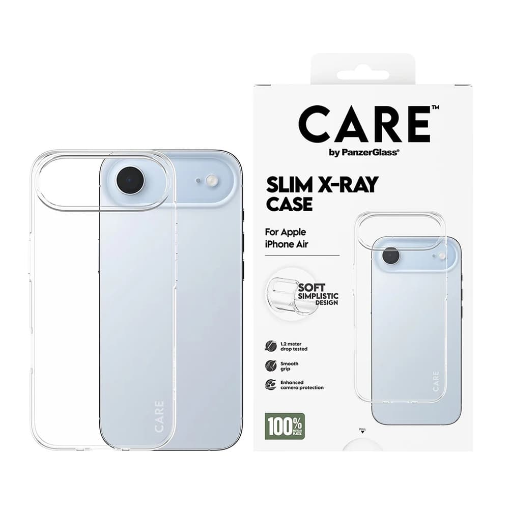 Pouzdro PanzerGlass CARE Fashionable X-Ray Soft Basic iPhone 17 Air průhledné - náhled 3