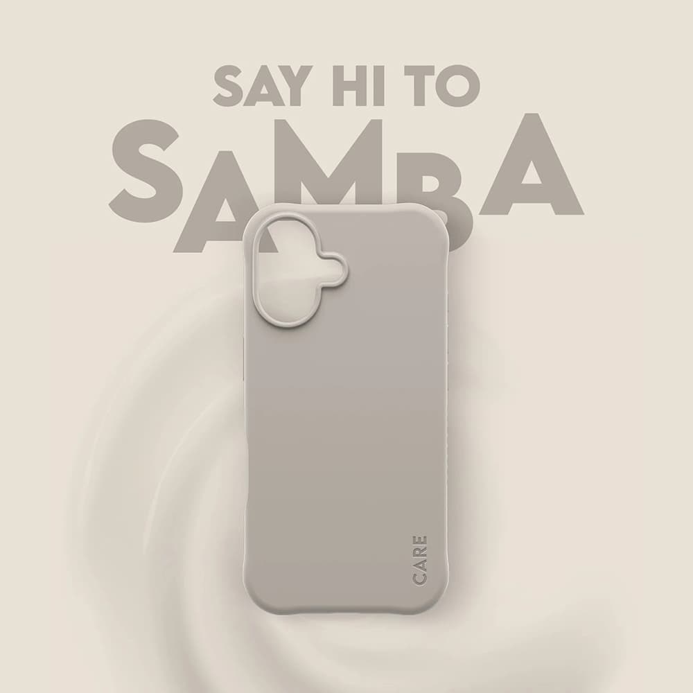 Pouzdro PanzerGlass CARE Fashionable s MagSafe iPhone 17 Samba vanilka - náhled 3