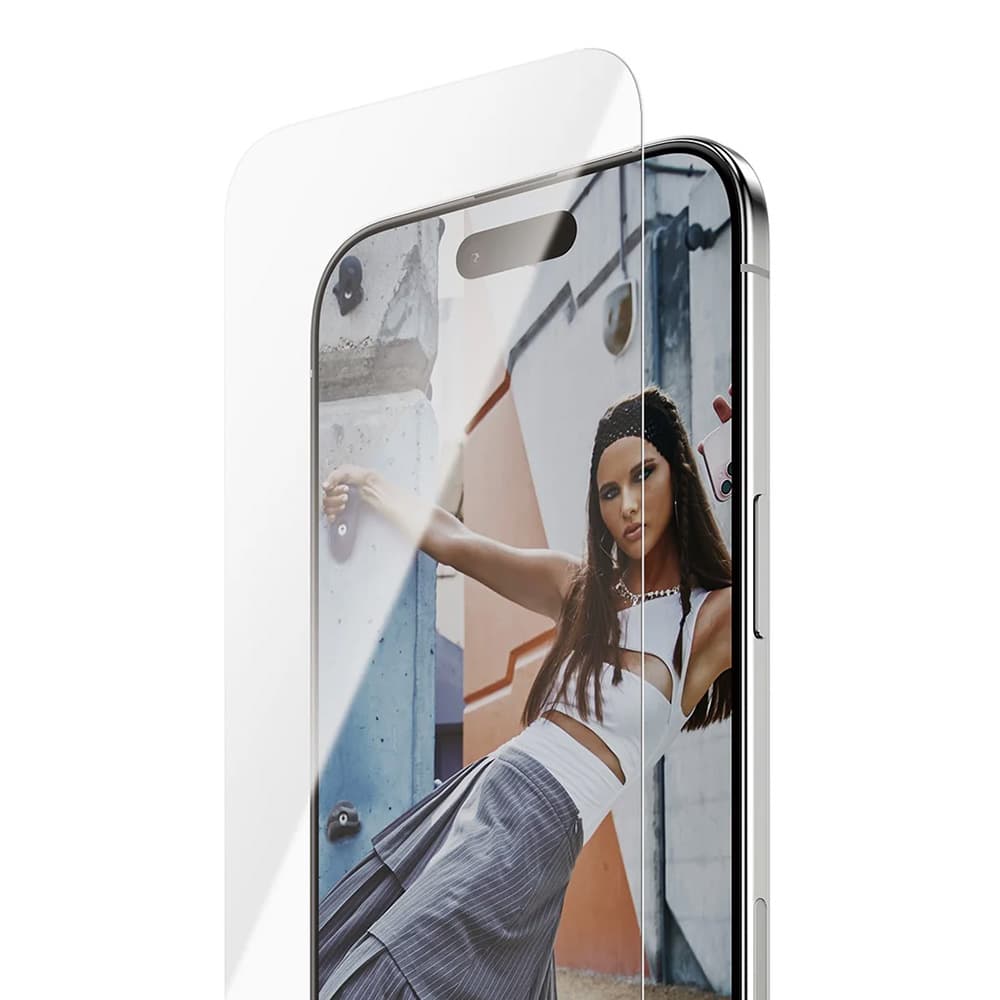 PanzerGlass® SAFE Ultra-Wide Fit ochranné sklo s EasyAlignerem iPhone 17 Air čiré - náhled 3
