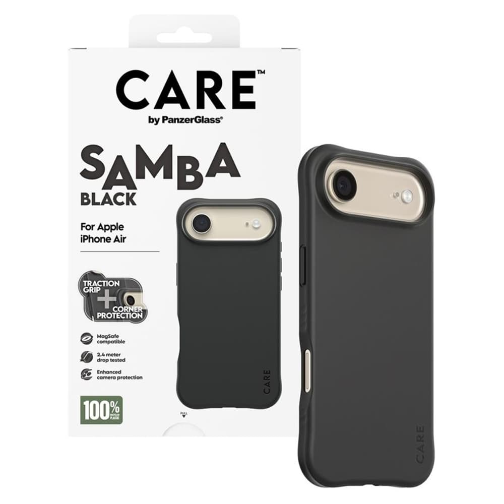 PanzerGlass CARE Fashionable Case MagSafe pro iPhone 17 Air černý - náhled 3