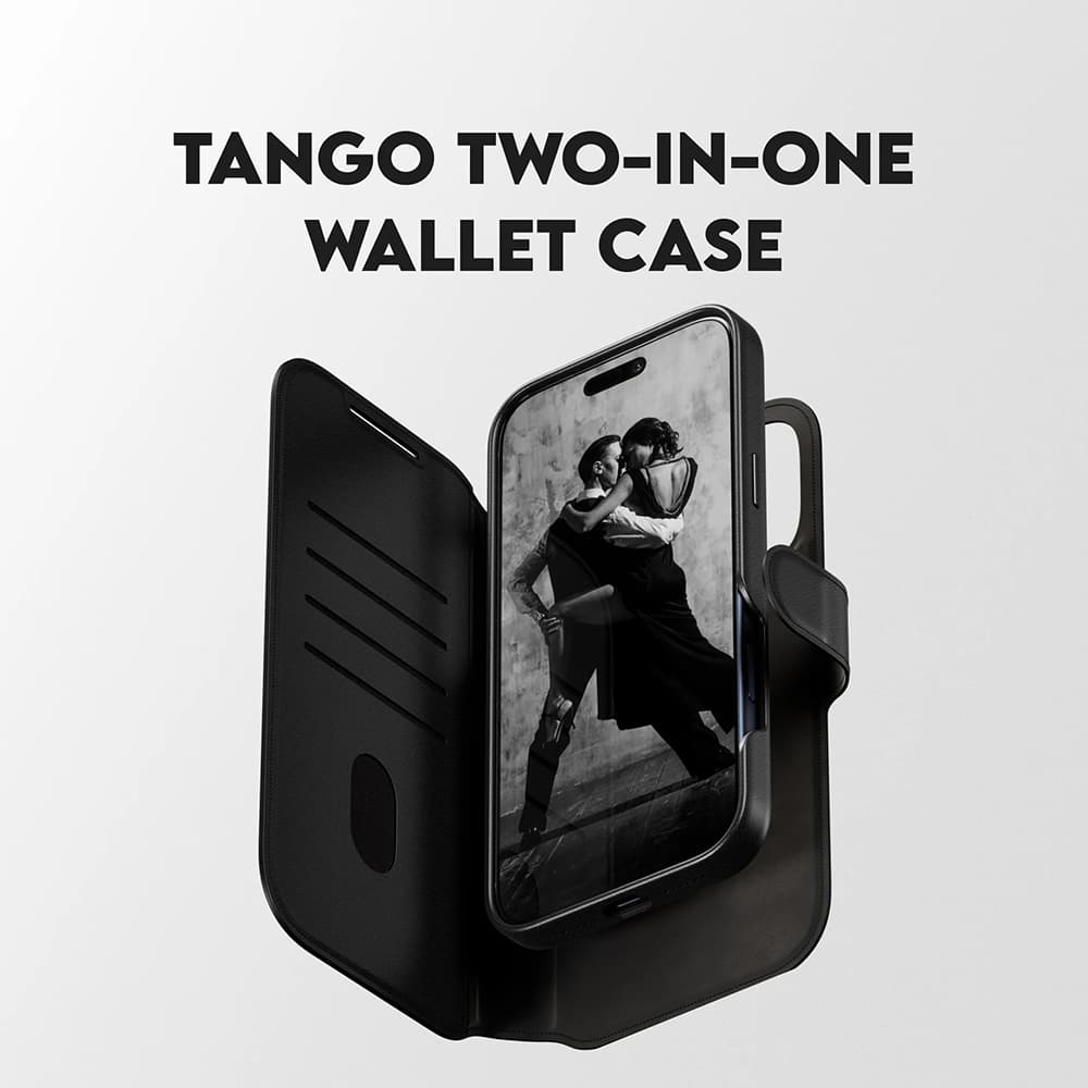 Pouzdro PanzerGlass CARE Feature MagSafe Tango Two-in-One Wallet iPhone 17 Pro Max černé - náhled 3